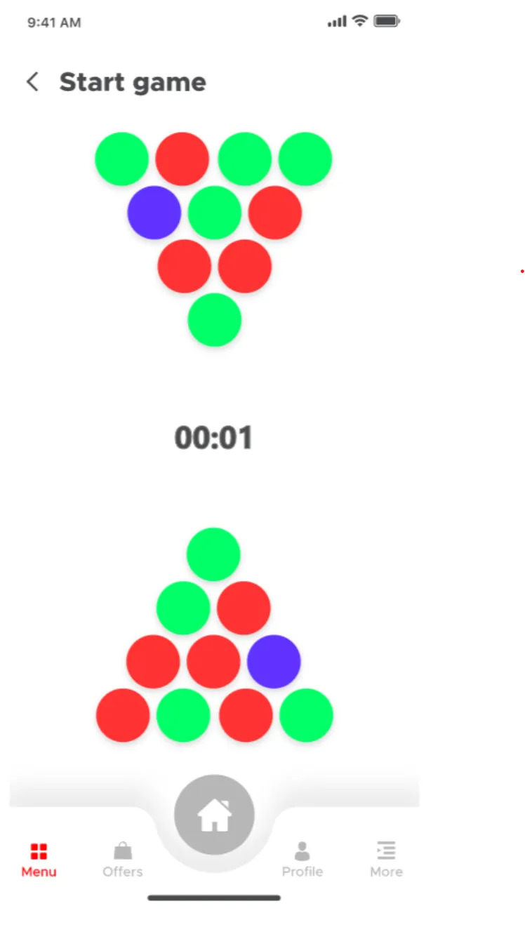 App interface