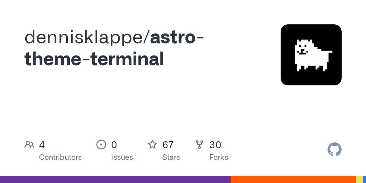 Astro Terminal Theme