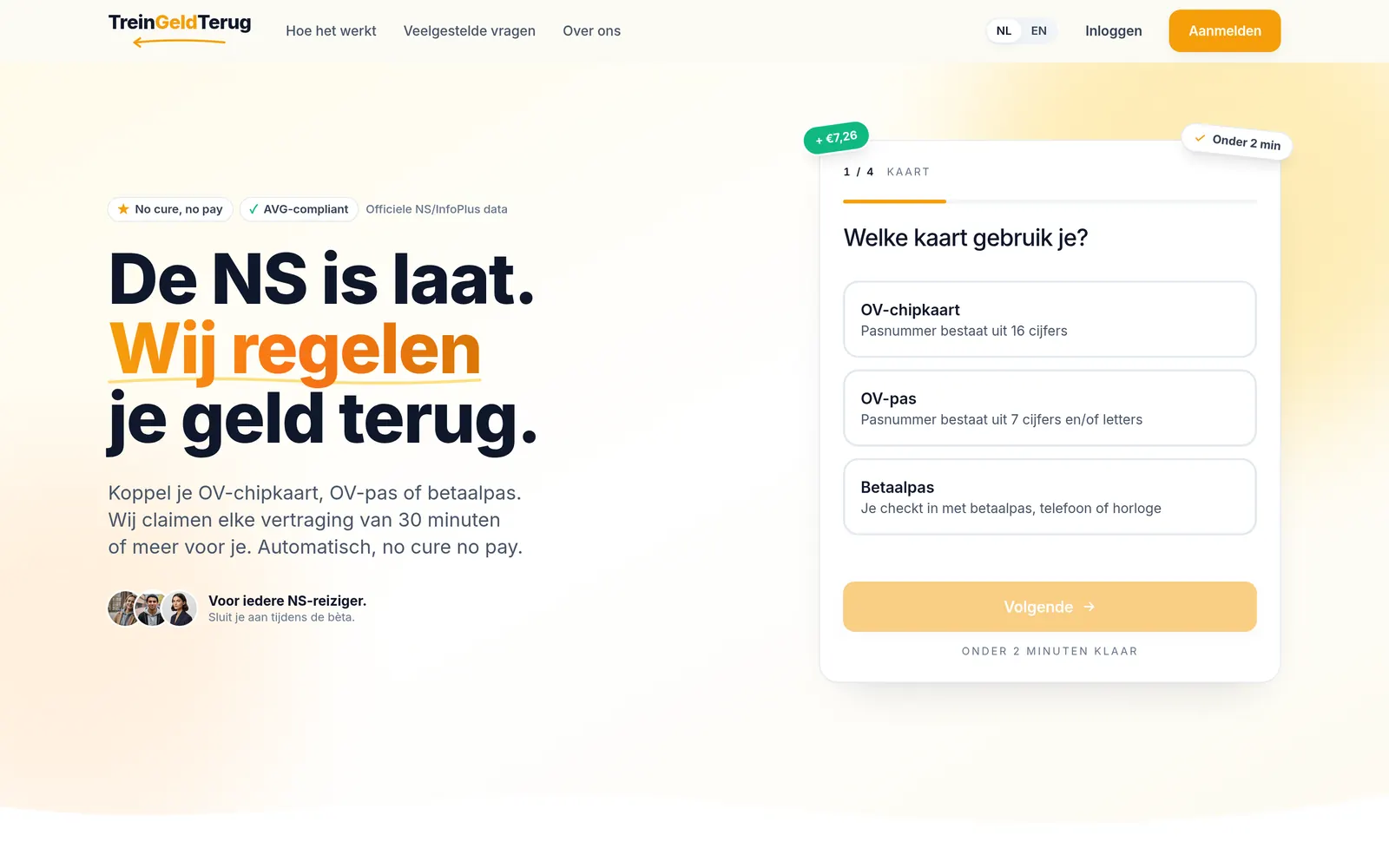 TreinGeldTerug: Automated NS Delay Refunds